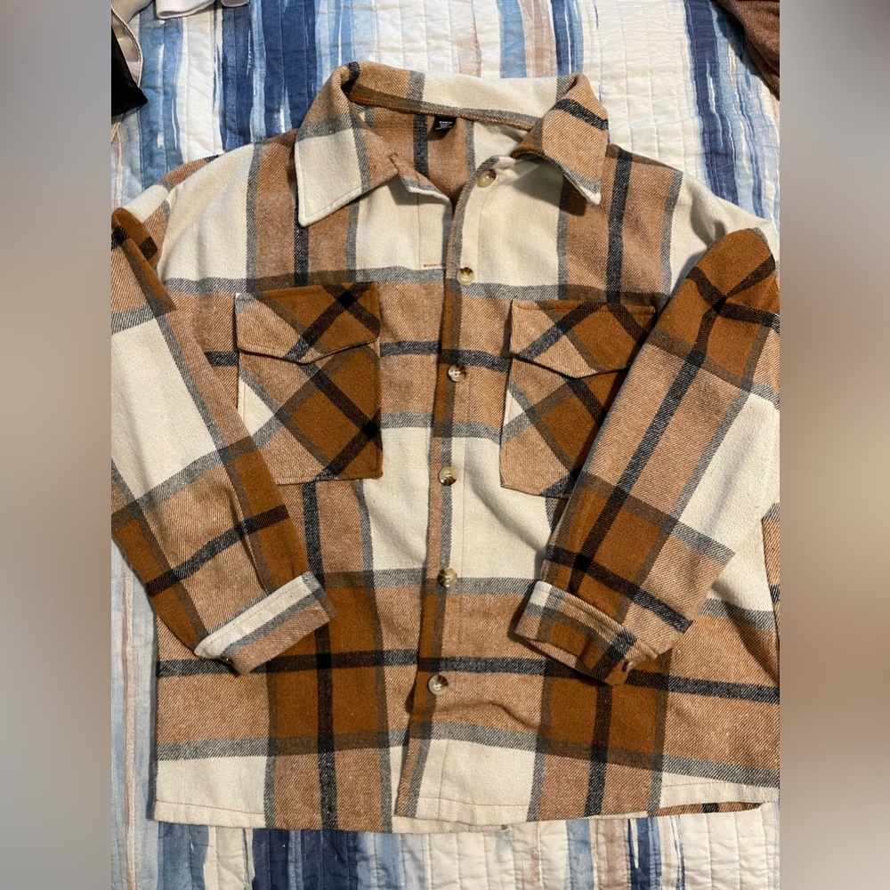 SHEIN FLANNEL SHACKET